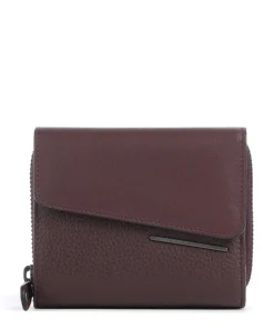 Philocalists Celia Geldbörse genarbtes Leder wein