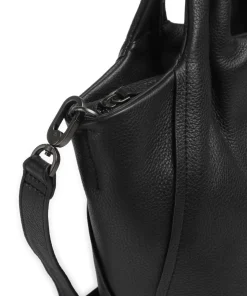 Philocalists Dearie Handtasche genarbtes Leder schwarz