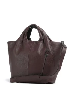 Philocalists Dearie Handtasche genarbtes Leder wein