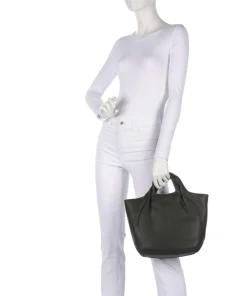 Philocalists Dearie Handtasche genarbtes Leder khaki