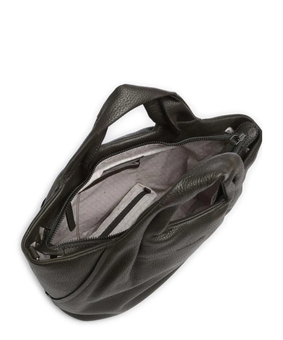 Philocalists Dearie Handtasche genarbtes Leder khaki