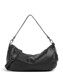 Philocalists Dewdrop Beuteltasche genarbtes Leder schwarz
