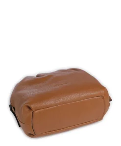 Philocalists Honey Umhängetasche genarbtes Leder braun