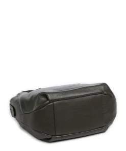 Philocalists Precious Handtasche genarbtes Rindsleder khaki