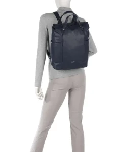 Pia PIR150 Rucksack 13″ Lederimitat dunkelblau