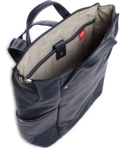 Pia PIR150 Rucksack 13″ Lederimitat dunkelblau