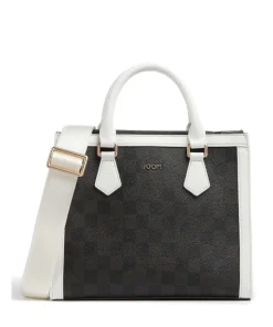 Piazza Edition Ariella Handtasche Lederimitat dunkelbraun