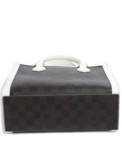 Piazza Edition Ariella Handtasche Lederimitat dunkelbraun