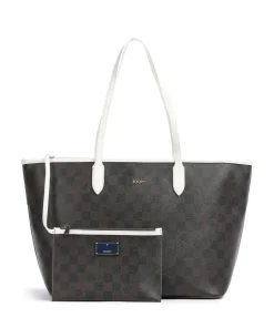 Piazza Edition Lara Shopper Lederimitat dunkelbraun