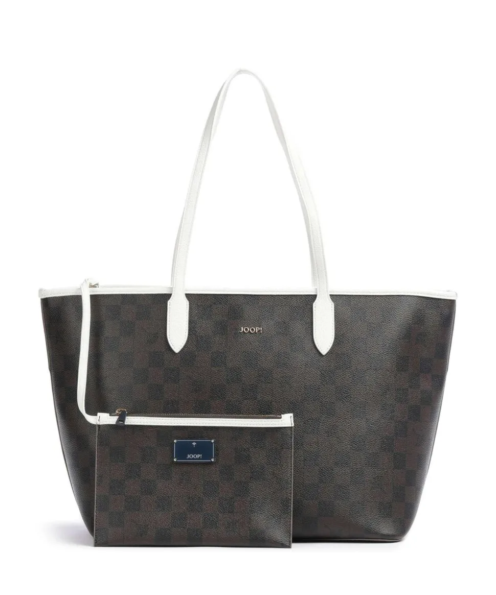 Piazza Edition Lara Shopper Lederimitat dunkelbraun