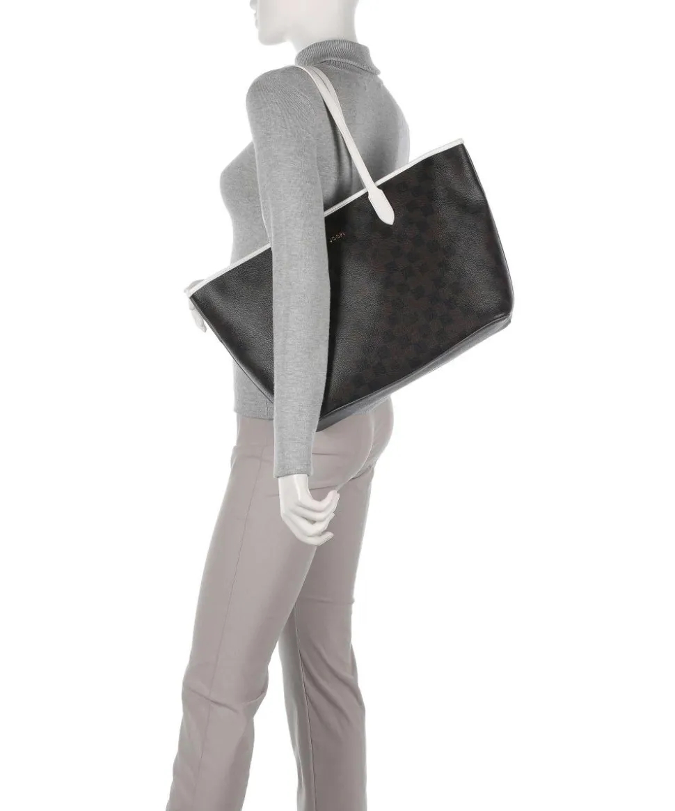 Piazza Edition Lara Shopper Lederimitat dunkelbraun