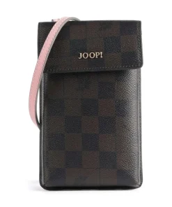 Piazza Edition Pippa Handytasche Lederimitat dunkelbraun