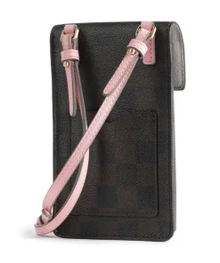 Piazza Edition Pippa Handytasche Lederimitat dunkelbraun