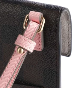 Piazza Edition Pippa Handytasche Lederimitat dunkelbraun