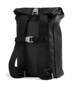 Pickwick Cotton Canvas Large Rolltop Rucksack 16″ Canvas schwarz