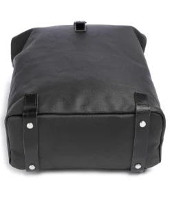 Pickwick Cotton Canvas Large Rolltop Rucksack 16″ Canvas schwarz