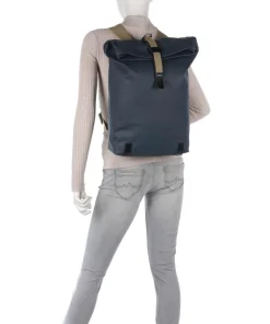 Pickwick Cotton Canvas Large Rolltop Rucksack 16″ Canvas blau