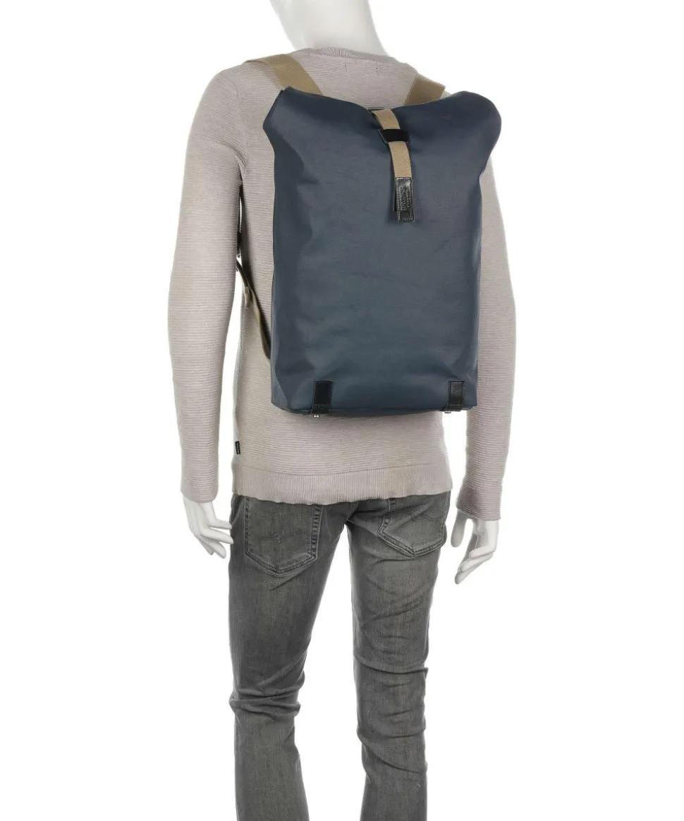 Pickwick Cotton Canvas Large Rolltop Rucksack 16″ Canvas blau