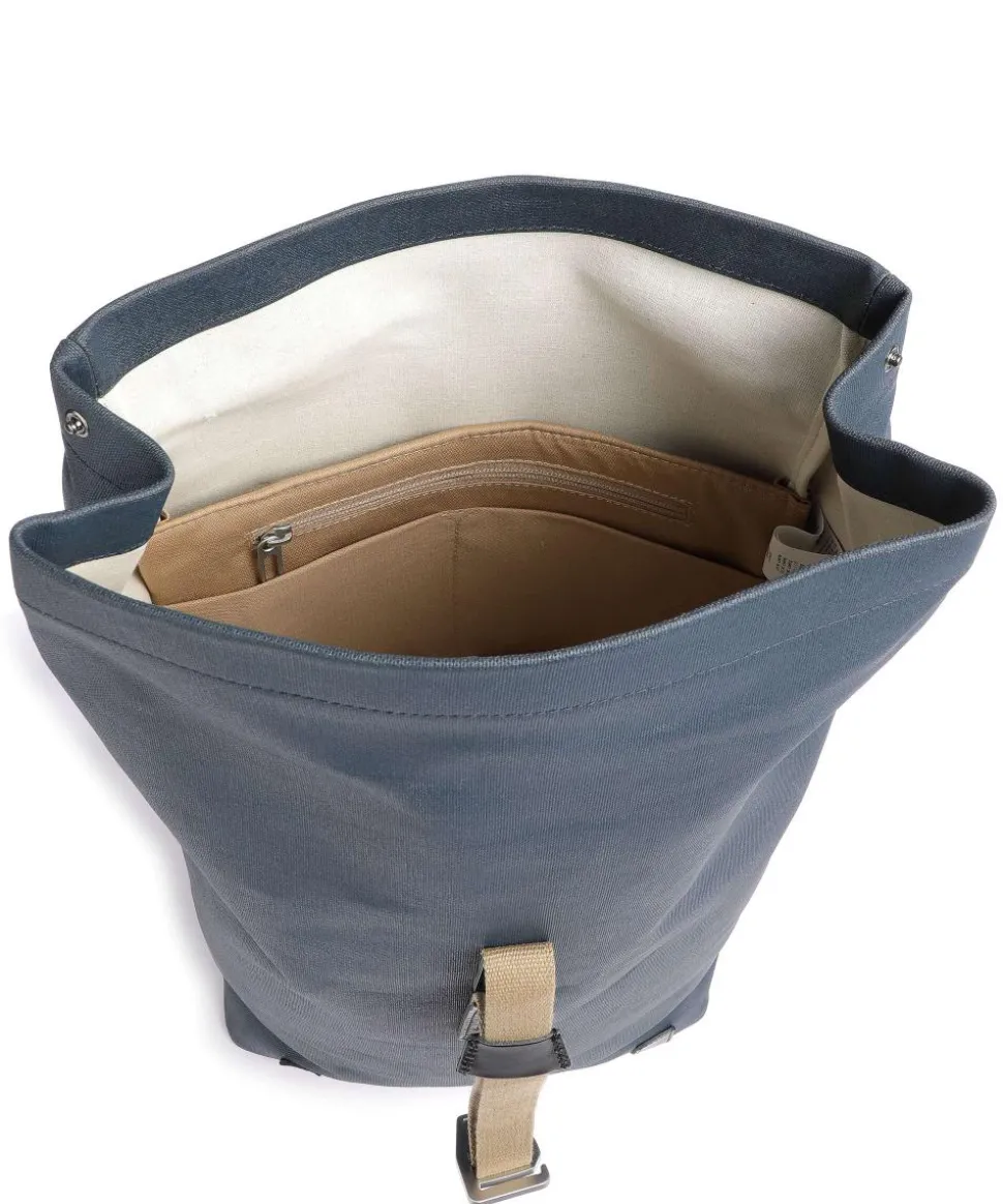 Pickwick Cotton Canvas Large Rolltop Rucksack 16″ Canvas blau