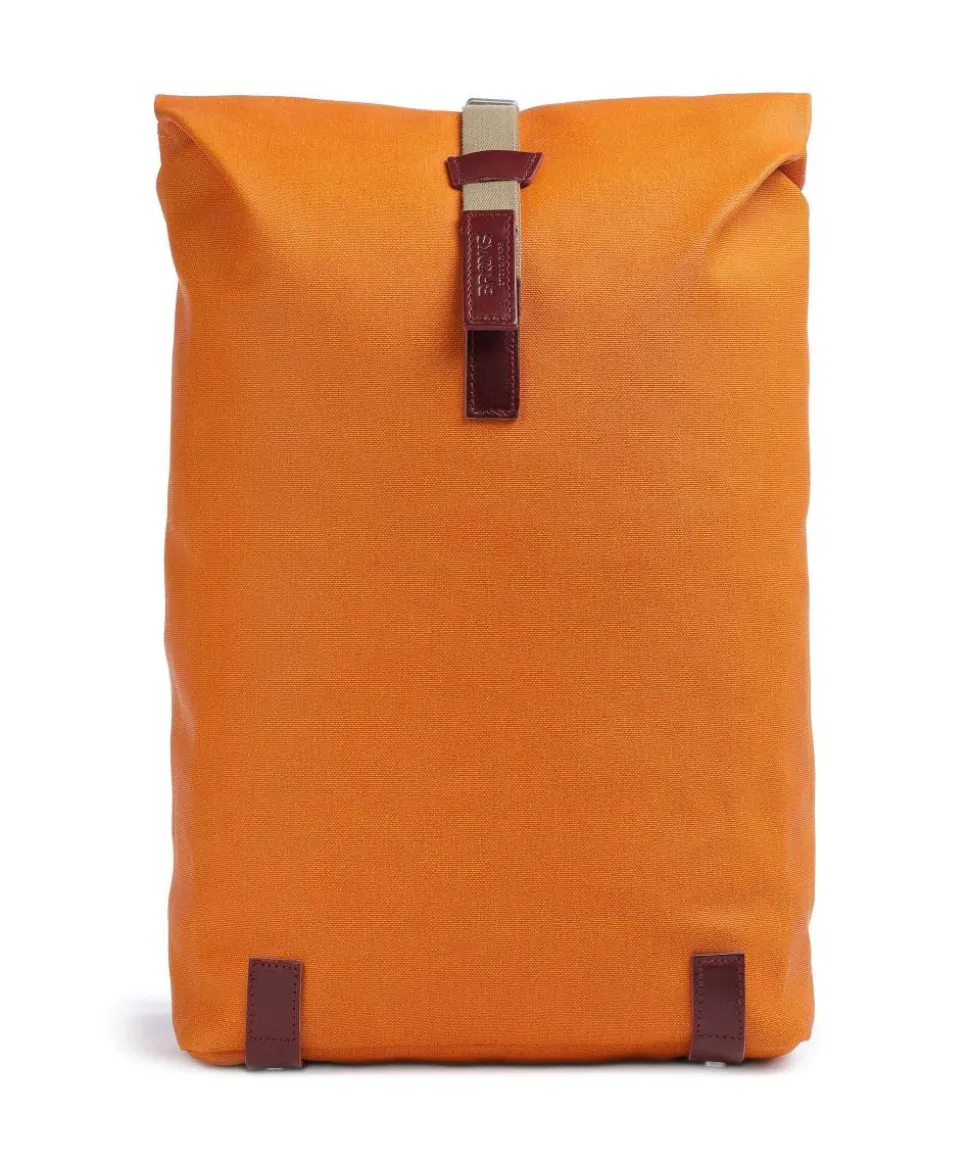Pickwick Cotton Canvas Large Rolltop Rucksack 16″ Canvas orange