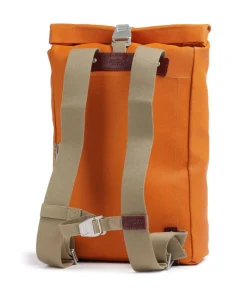 Pickwick Cotton Canvas Large Rolltop Rucksack 16″ Canvas orange