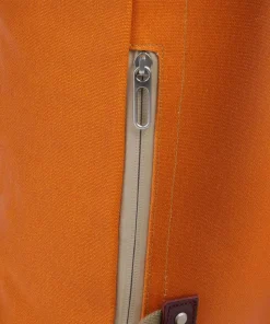 Pickwick Cotton Canvas Large Rolltop Rucksack 16″ Canvas orange