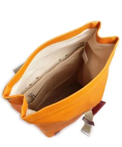 Pickwick Cotton Canvas Large Rolltop Rucksack 16″ Canvas orange