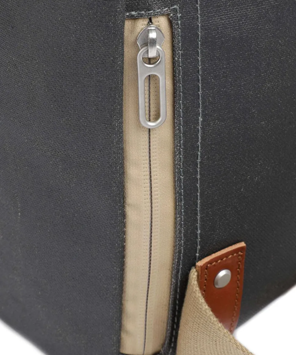 Pickwick Cotton Canvas Small Rolltop Rucksack 13″ Baumwolle grau