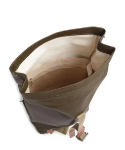 Pickwick Cotton Canvas Small Rolltop Rucksack 13″ Baumwolle khaki