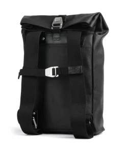 Pickwick Cotton Canvas Small Rolltop Rucksack 13″ Baumwolle schwarz