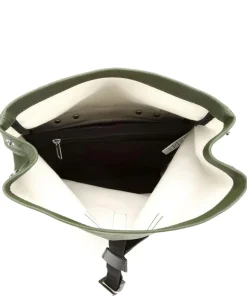 Pickwick Cotton Canvas Small Rolltop Rucksack 13″ Baumwolle olivgrün