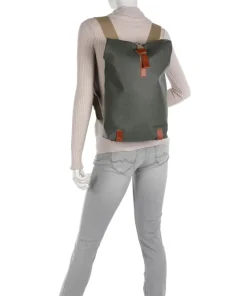 Pickwick Cotton Canvas Small Rolltop Rucksack 13″ Baumwolle grau