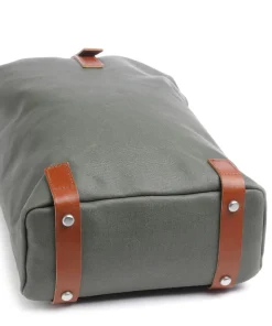 Pickwick Cotton Canvas Small Rolltop Rucksack 13″ Baumwolle grau