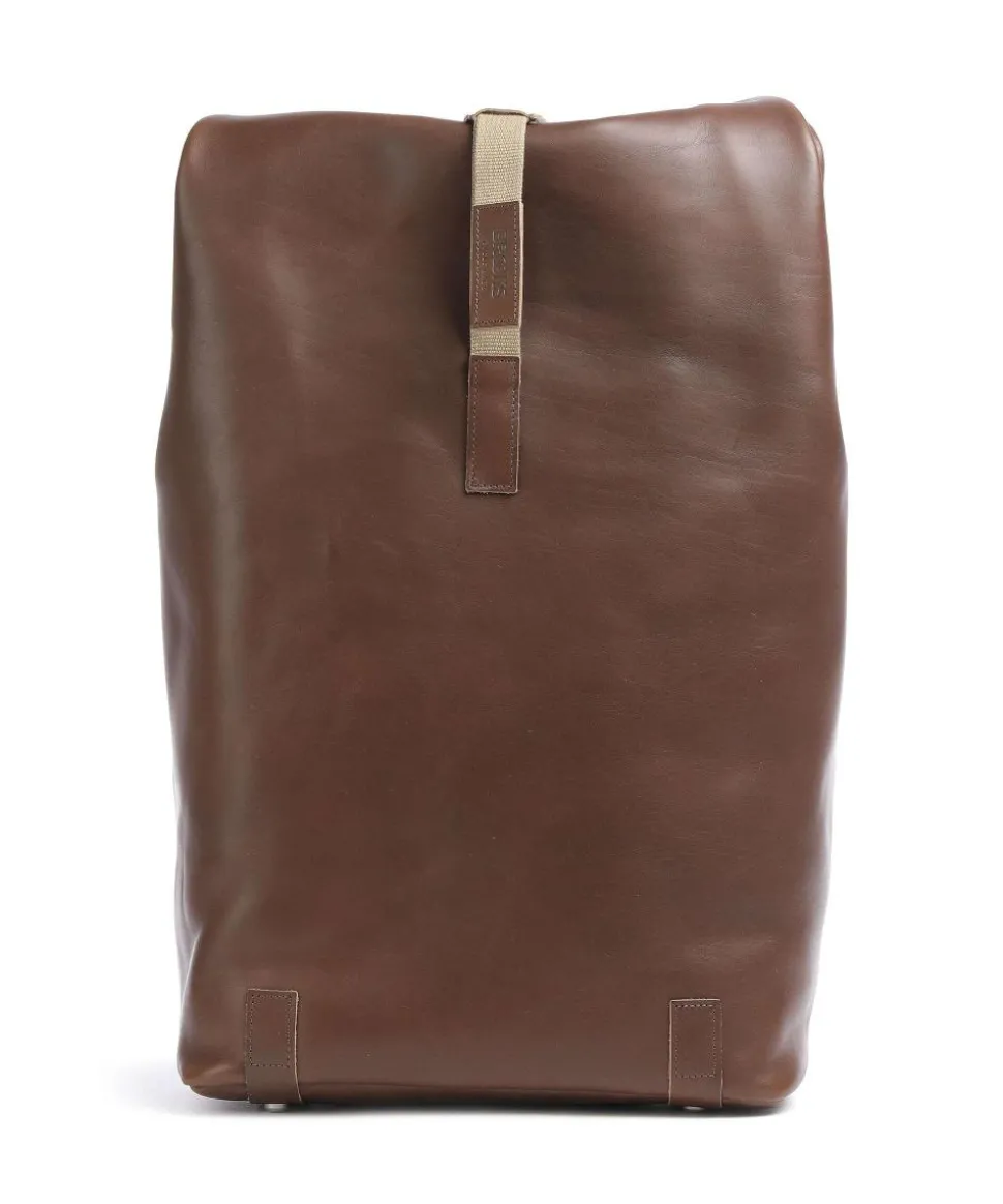 Pickwick Leather Large Rolltop Rucksack 15″ Rindsleder dunkelbraun