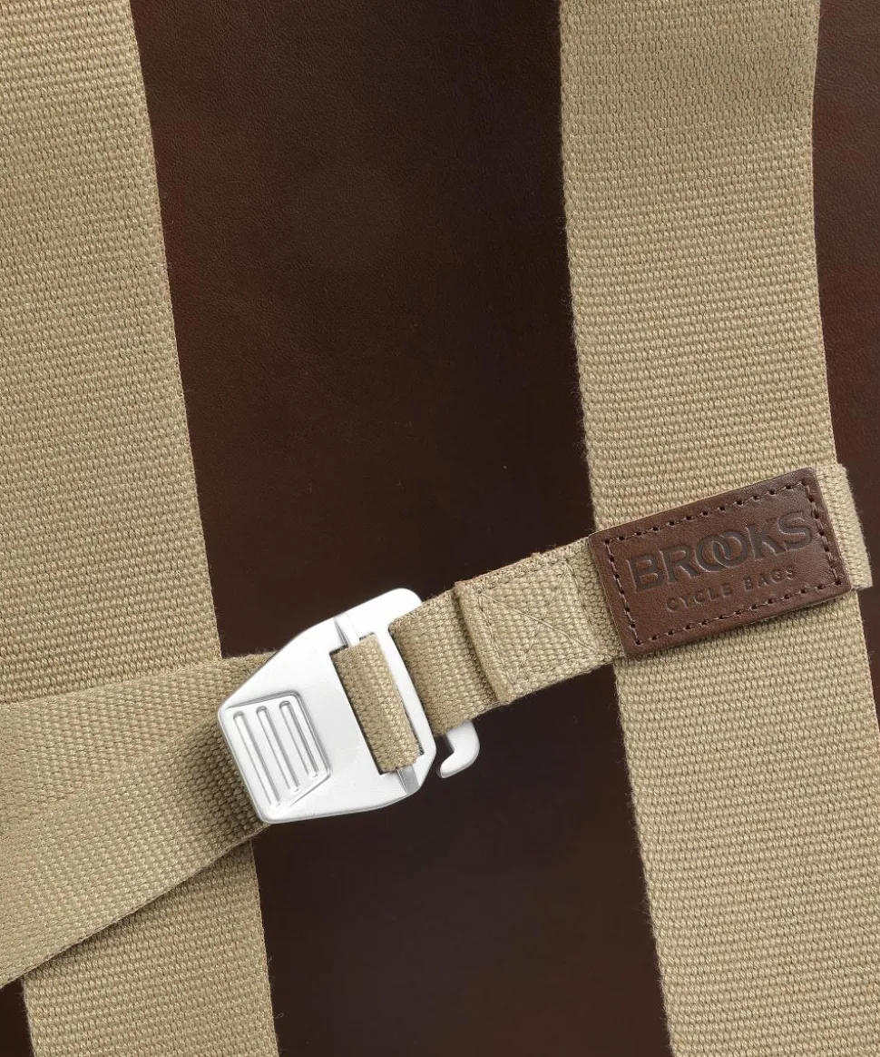 Pickwick Leather Large Rolltop Rucksack 15″ Rindsleder dunkelbraun