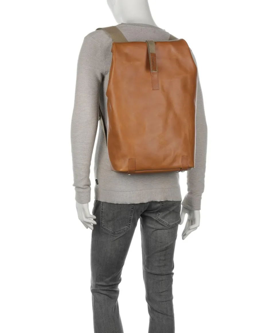 Pickwick Leather Large Rolltop Rucksack 15″ Rindsleder cognac