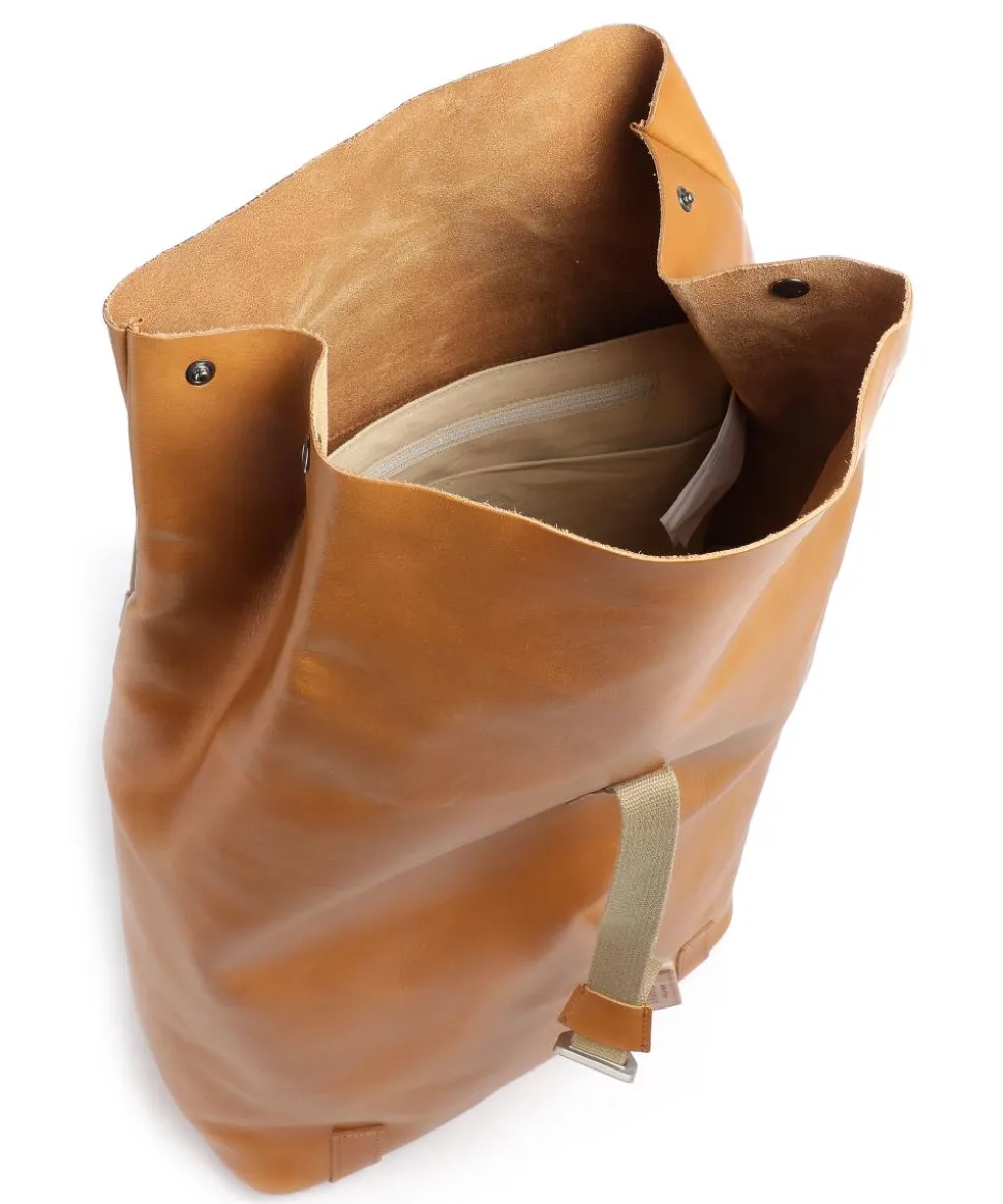 Pickwick Leather Large Rolltop Rucksack 15″ Rindsleder cognac