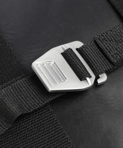 Pickwick Leather Small Rolltop Rucksack 13″ genarbtes Rindsleder schwarz