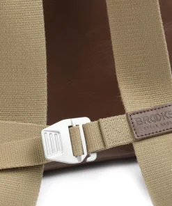 Pickwick Leather Small Rolltop Rucksack 13″ genarbtes Rindsleder dunkelbraun