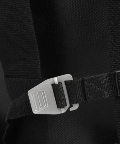 Pickwick Reflective Leather Small Rolltop Rucksack 13″ Canvas schwarz