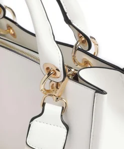 Pigalle Handtasche Lederimitat weiß