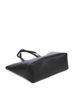 Pija Shopper fein genarbtes Rindsleder schwarz