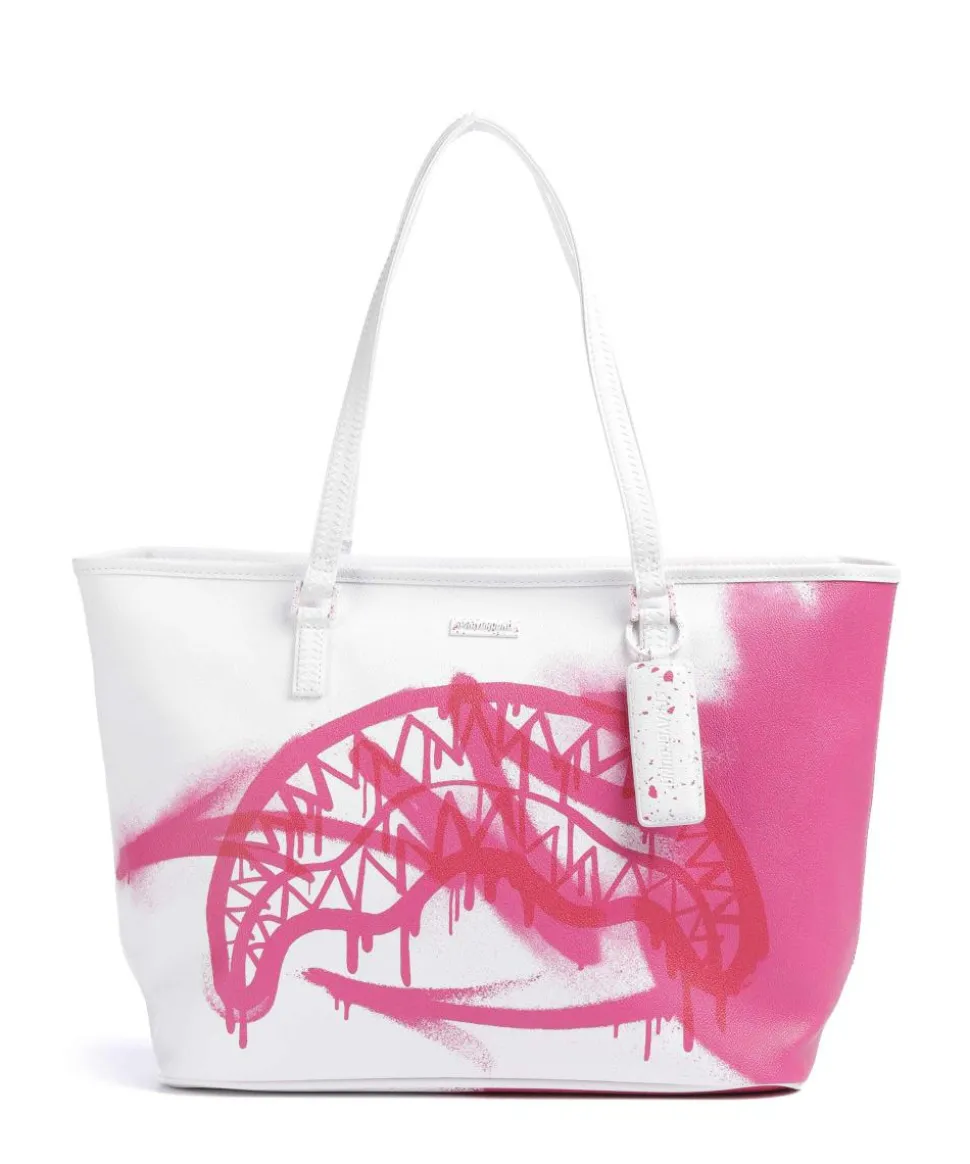 Pink Vandal Shopper Kunststoff weiß