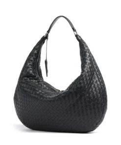 Piuma Nana Beuteltasche Lammleder navy