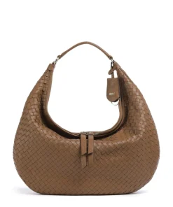 Piuma Nana Beuteltasche Lammleder braun