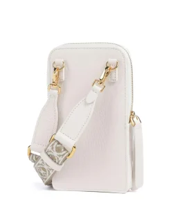 Pixie Handytasche genarbtes Rindsleder weiß