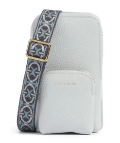 Pixie Handytasche genarbtes Rindsleder hellblau