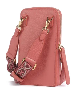 Pixie Handytasche genarbtes Rindsleder fuchsia