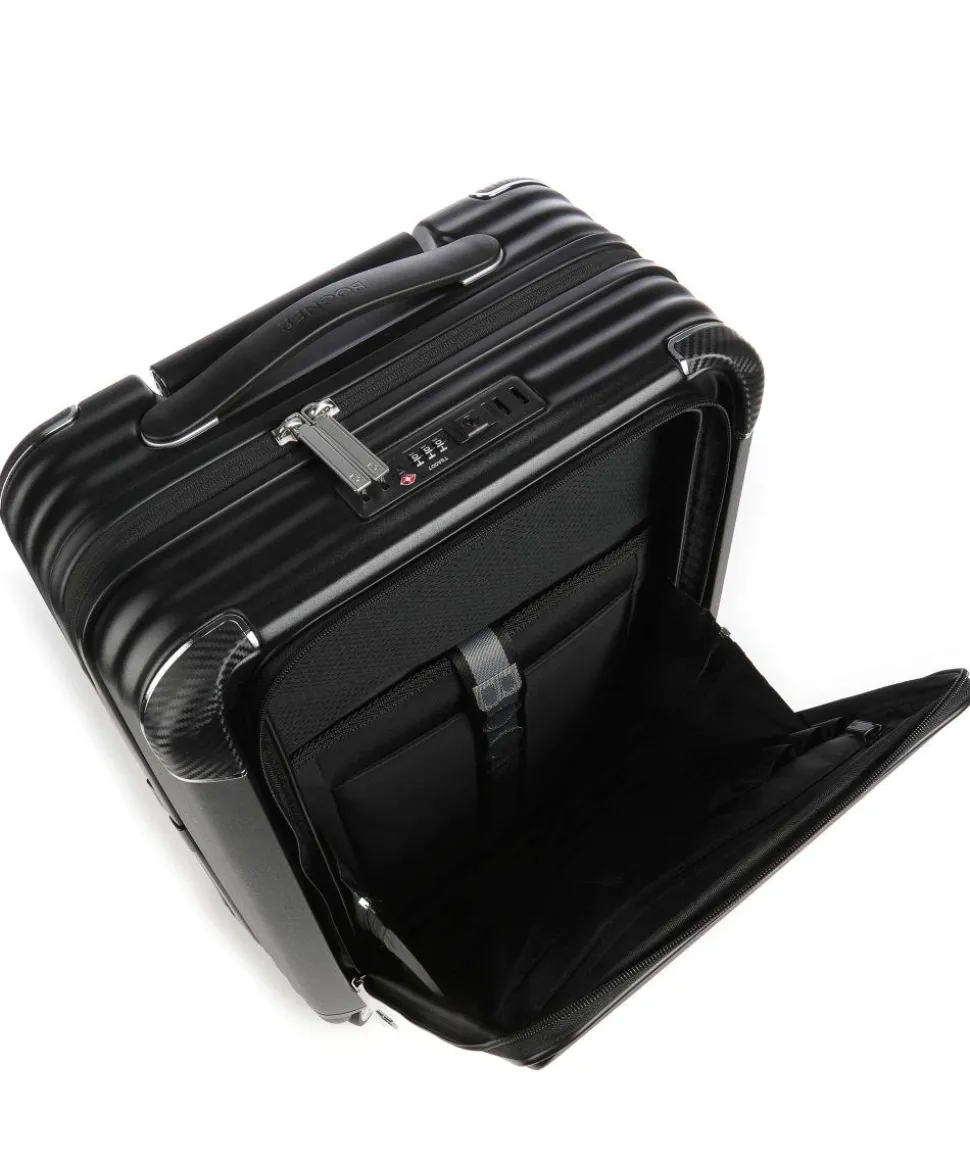 Piz Deluxe c55 pro 4-Rollen Trolley schwarz 55 cm