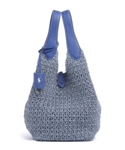 Play Medium Handtasche Baumwolle blau/weiß